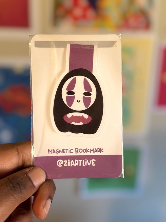 Spirit away inspired Character Magnetic Bookmark | Anime-Inspired Reading Accessory