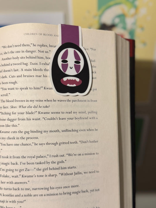 Spirit away inspired Character Magnetic Bookmark | Anime-Inspired Reading Accessory